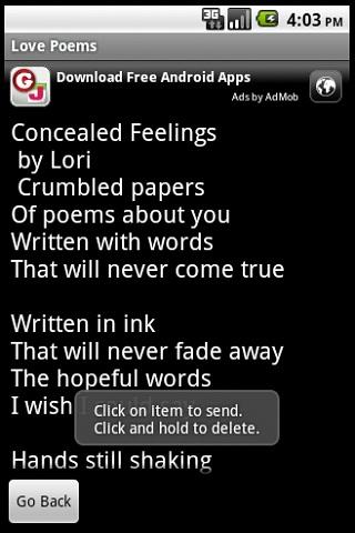 Love Poems Android Social
