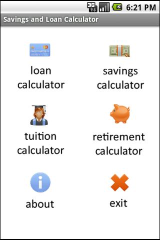 Savings and Loan Calculator Android Finance
