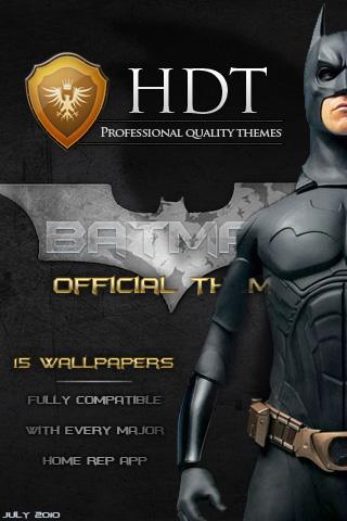 Batman: Official Theme Android Personalization