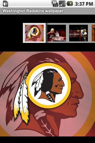 Washington Redskins wallpaper Android Personalization