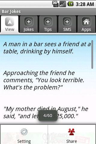 Bar Jokes Android Health & Fitness