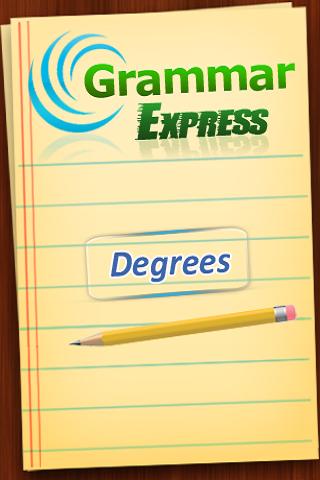 Grammer: Degrees