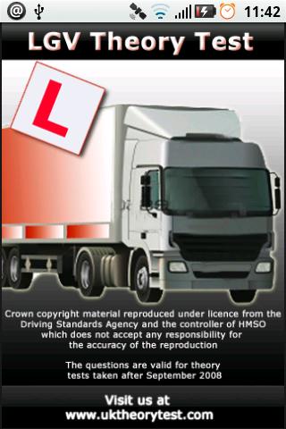 UK LGV Theory Test Android Books & Reference