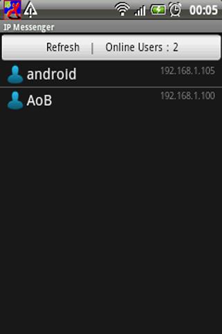 IP Messenger Android Communication