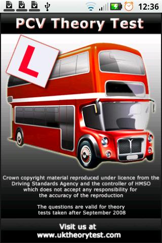 UK PCV Theory Test Android Books & Reference