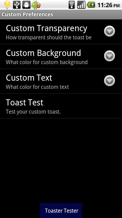 Toast SMS Pro Android Communication