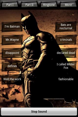 Ringtones:Batman