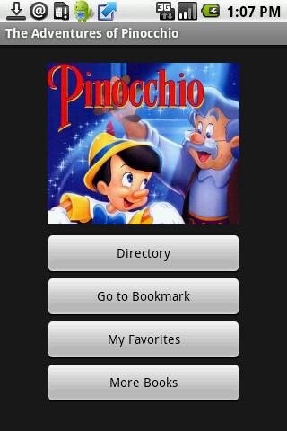 The Adventures of Pinocchio Android Books & Reference