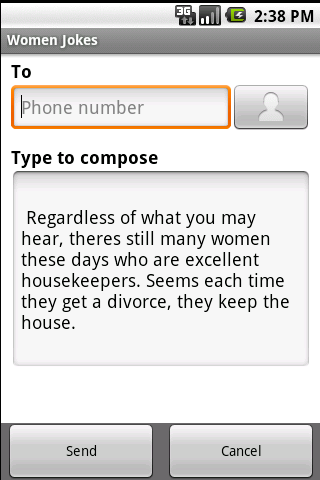 Women Jokes Android Communication