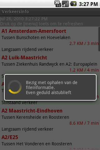 Verkeersinfo Nederland Android Travel & Local