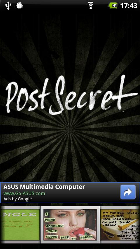 PostSecret Android Entertainment