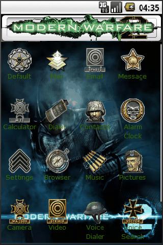 ModernWarfare2 Android Personalization