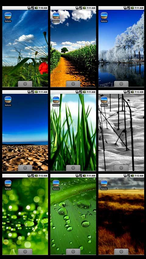 Nature Android Personalization