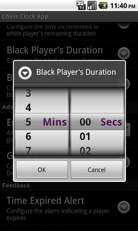 Chess Clock App Android Entertainment