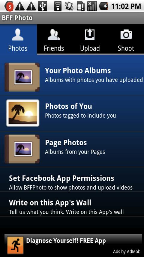 BFF Photo – Facebook Upload Android Social