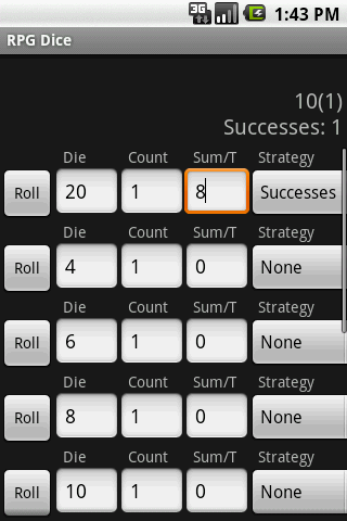 rpgdice Android Tools