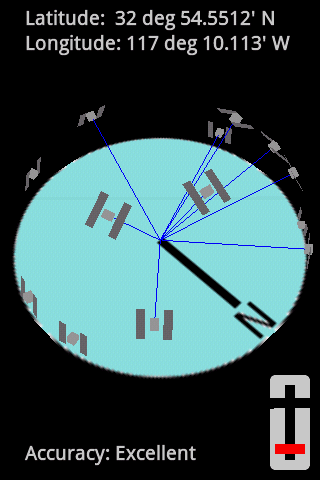 My GPS Satellites 3D Android Tools