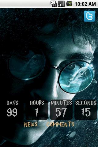 Harry Potter 7 countdown