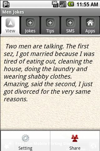 Men Jokes Android Libraries & Demo