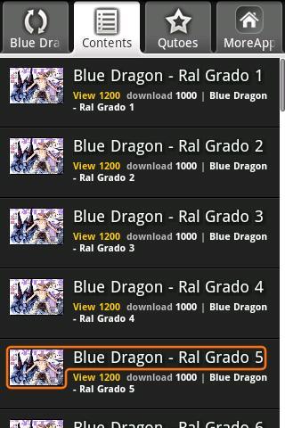 Blue Dragon  Ral Grado