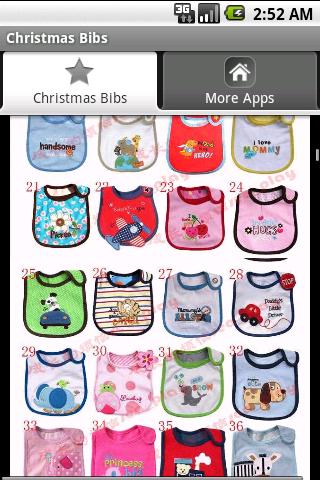 Christmas Bibs Android Entertainment