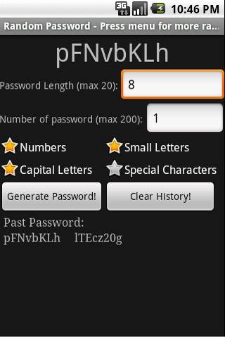 Random Password