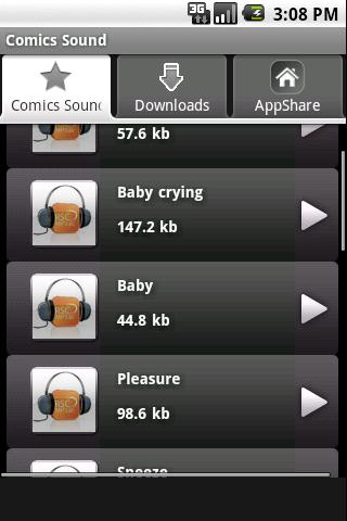 Comics Sound Android Comics