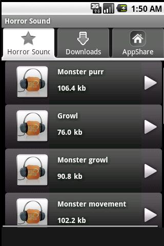 Horror Sound Android Lifestyle