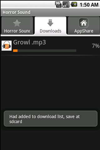 Horror Sound Android Lifestyle