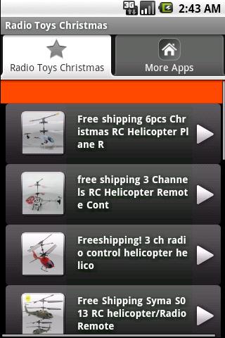 Christmas Radio Cantrol Toys Android Communication