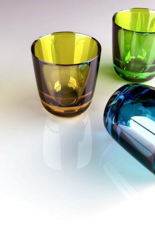 3D Glass Wallpapers Vol.I Android Personalization