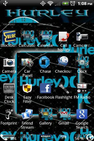 Hurley Int Theme Android Personalization