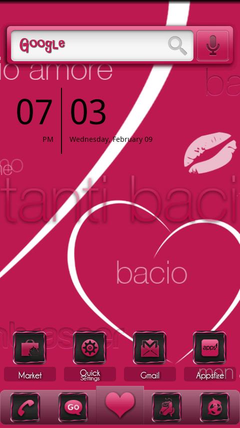 ADWTheme  Tant Baci Android Personalization