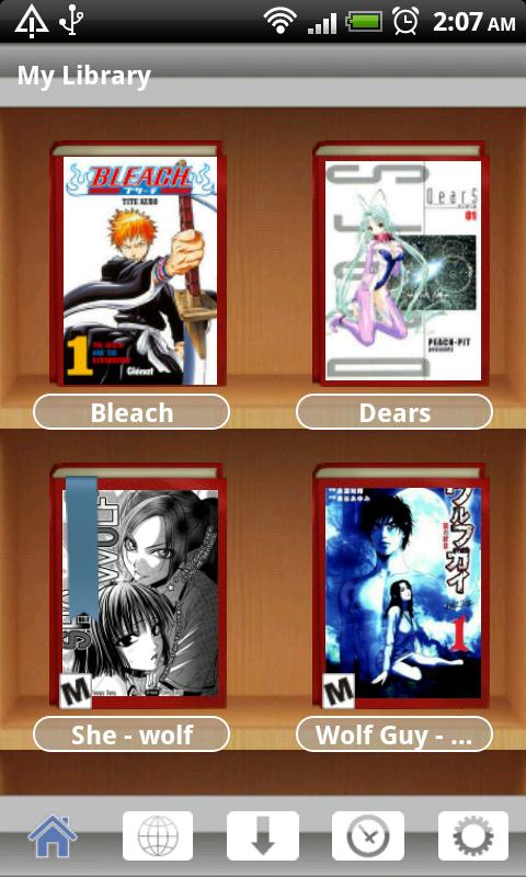 Manga Watcher Application Android Comics