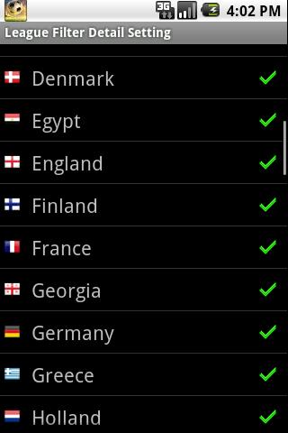 Soccer RealTimeScore(FootBall) Android Sports
