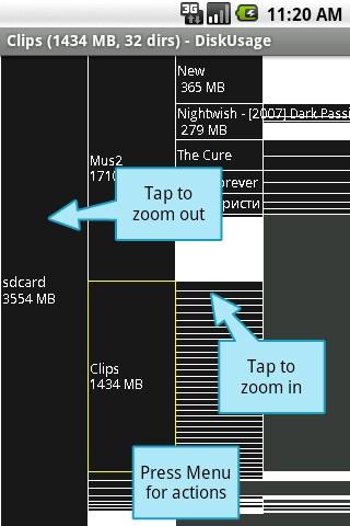 DiskUsage Android Tools