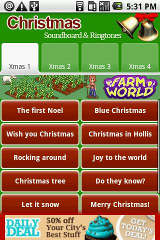 Christmas Ringtones Android Social