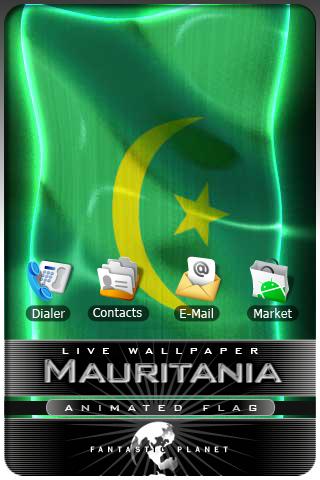 MAURITANIA LIVE FLAG