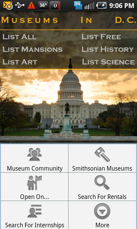 Museums In Washington DC Android Travel & Local