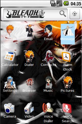 Bleach Ichigo Theme Android Personalization