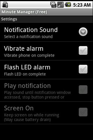 Minute Manager (Free) Android Tools