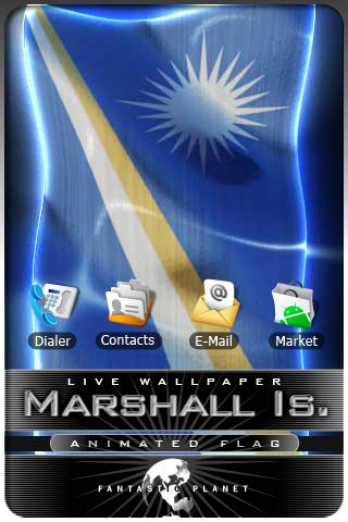 MARSHALL IS LIVE FLAG Android Lifestyle
