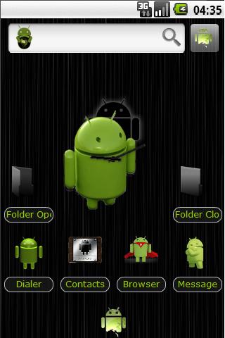 3D Android Theme 2 HD Android Personalization