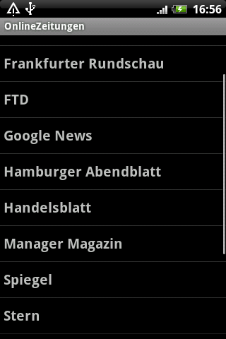 OnlineZeitungen, News, Zeitung Android News & Magazines