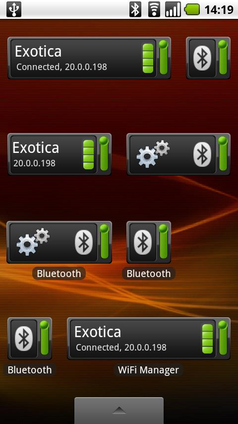 Bluetooth widget Android Productivity