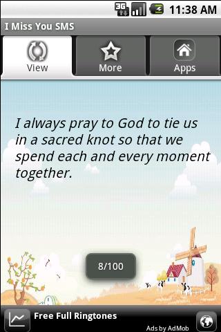 I Miss You SMS Android Tools