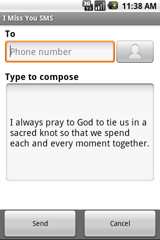 I Miss You SMS Android Tools