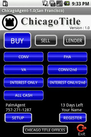 ChicagoAgent NorCal Android Finance