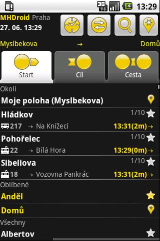 MHDroid Public Transport Android Travel & Local