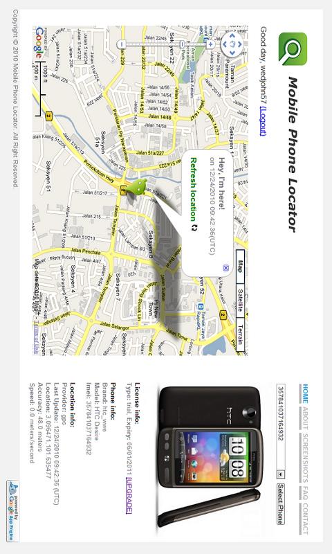 Mobile Phone Locator Lite Android Tools